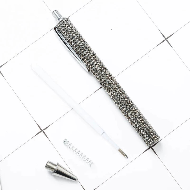 Stylo Strass Noir