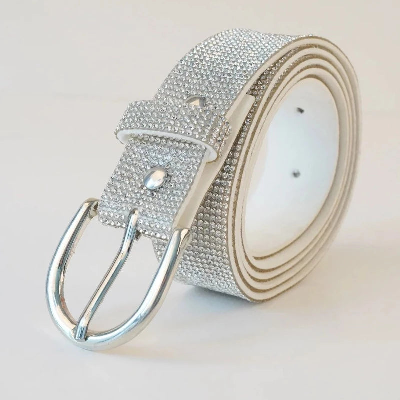 CEINTURE Femme - Ceinture en PU avec strass et ceinture de perles style 2 - beige CK™ Beige CEINTURE Femme - Ceinture en PU avec strass et ceinture de perles style 2 - beige CK™ Beige