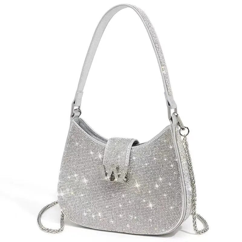 Sac Strass Demi Lune