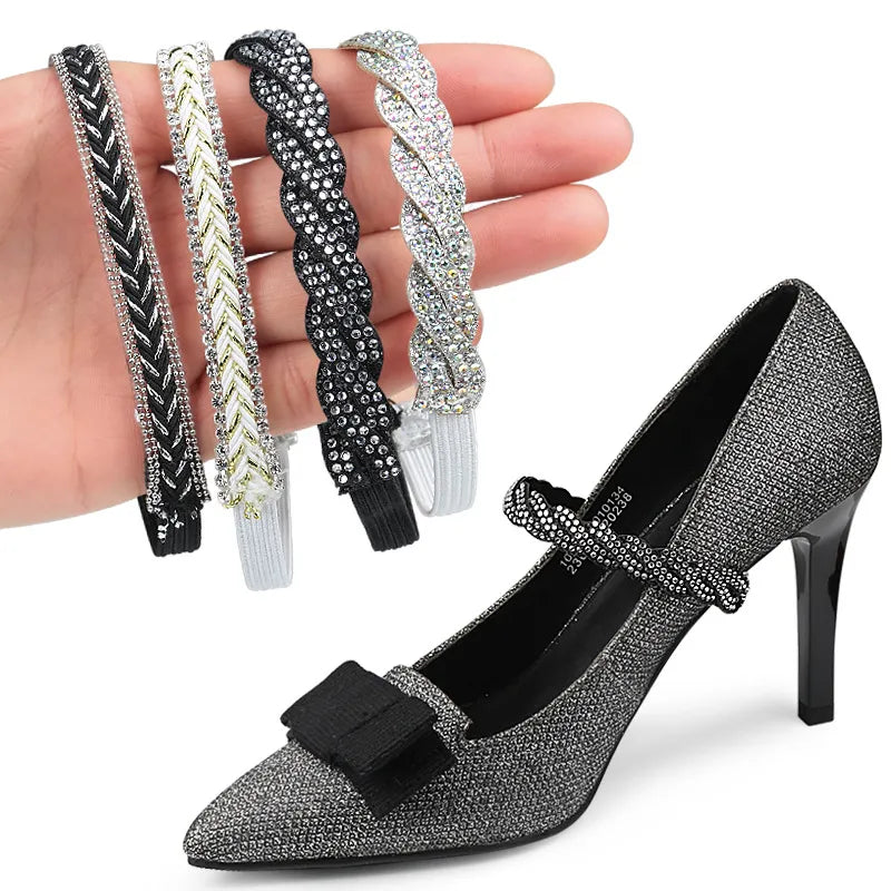 Lacet Ajustable Strass Chaussure