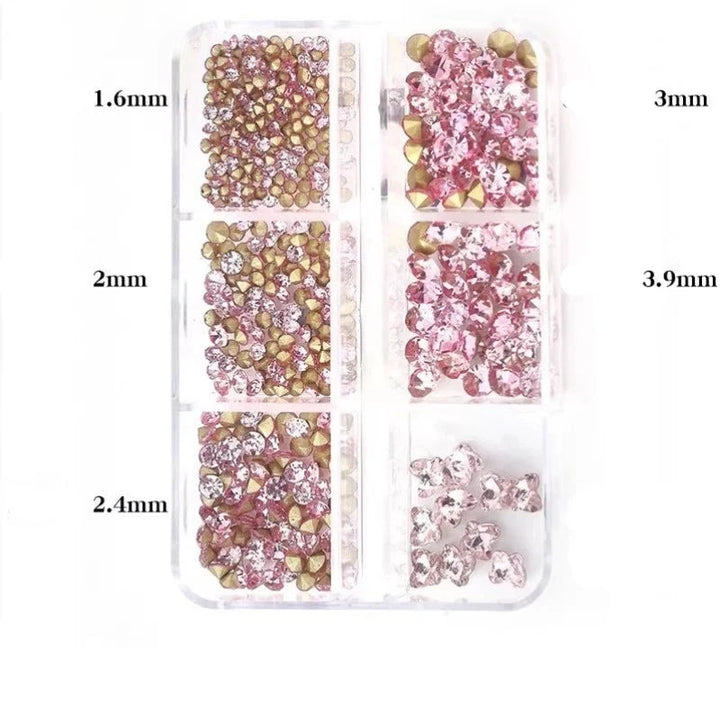 Coffret Paillettes Cristal rose