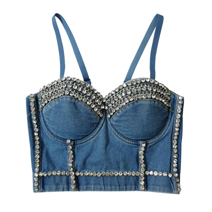 Bustier Strass Jean