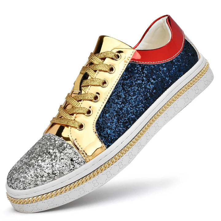 Sneaker Paillette Brillant Multicolore