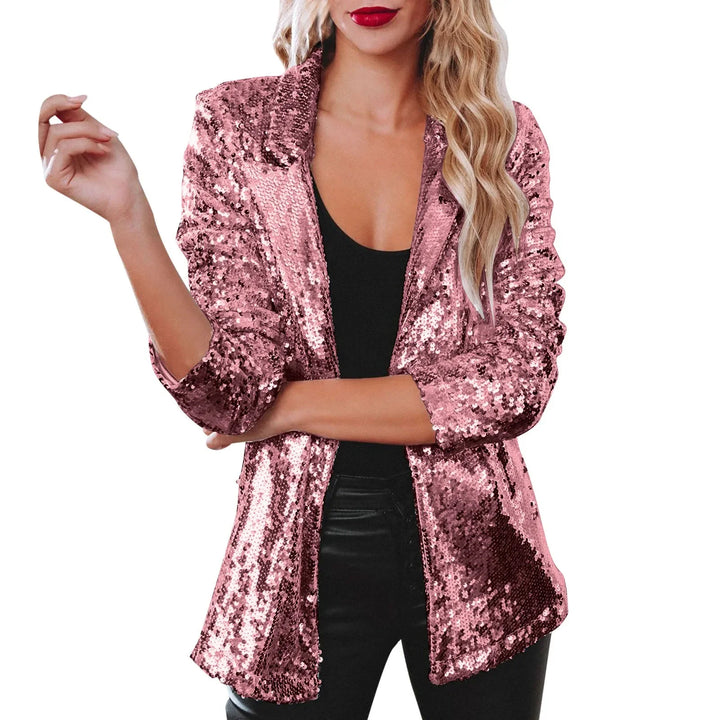 Veste Blazer Paillette Femme