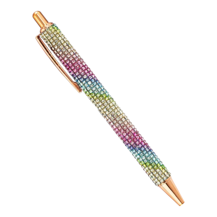 Stylo Strass arc en ciel