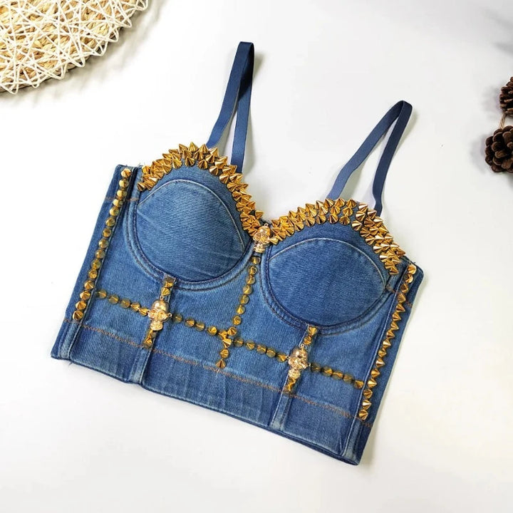 Bustier Strass Jean