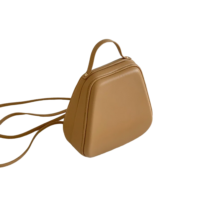 Petit Sac à Dos Argenté beige