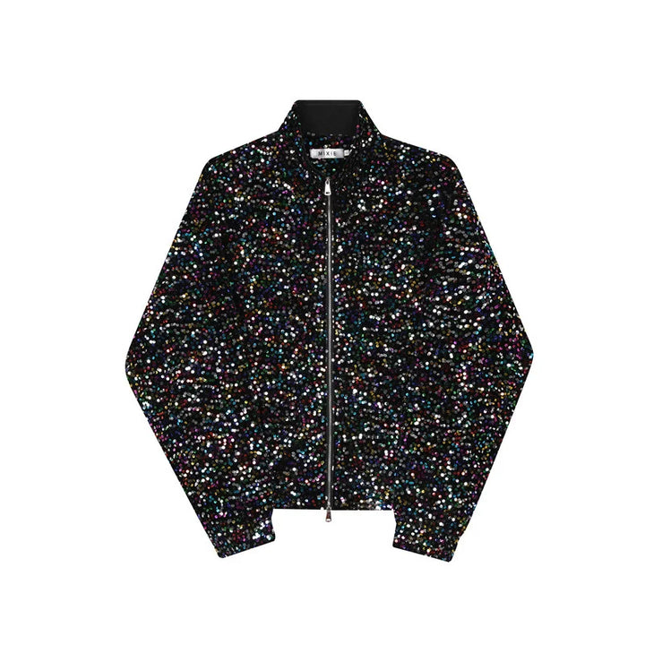 Veste Paillette Multicolore Homme