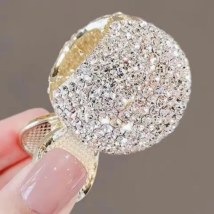 Pince Cheveux Strass Boule strass