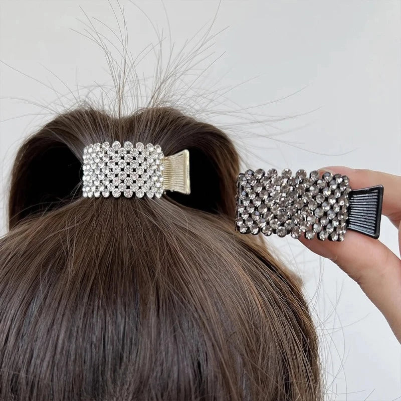 Pince Chignon Avec Strass