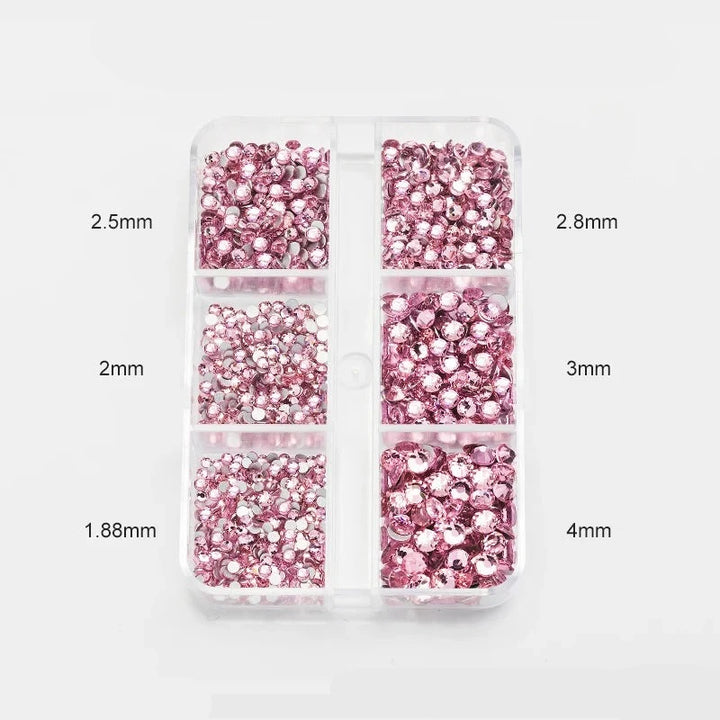 Coffret Paillettes rose 