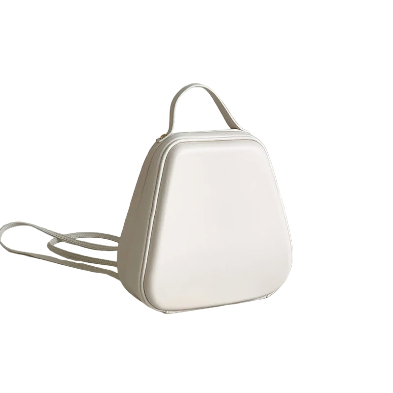 Petit Sac à Dos Argenté blanc