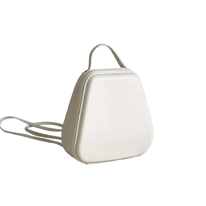 Petit Sac à Dos Argenté blanc