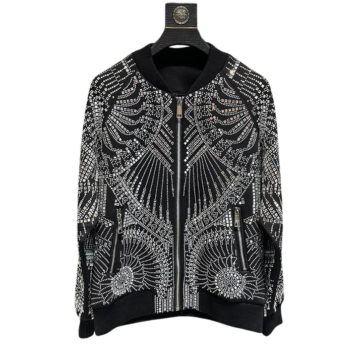 Bomber Strass Homme