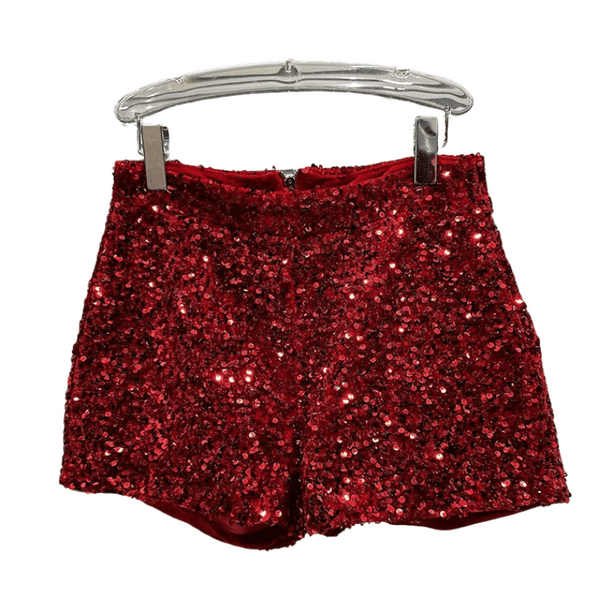 Short Court Paillette Femme Strass Paillettes Strass Paillettes