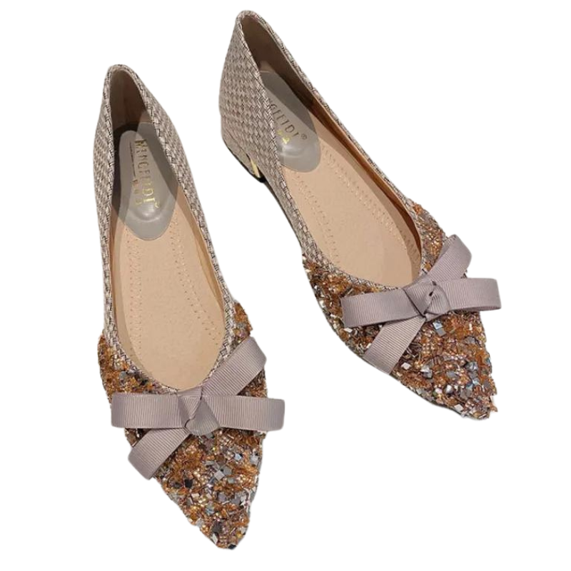 Mocassin Paillette Strass Paillettes Strass Paillettes