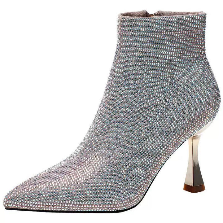 Bottines Paillettes Pointues